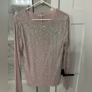 Free People Sequin Top